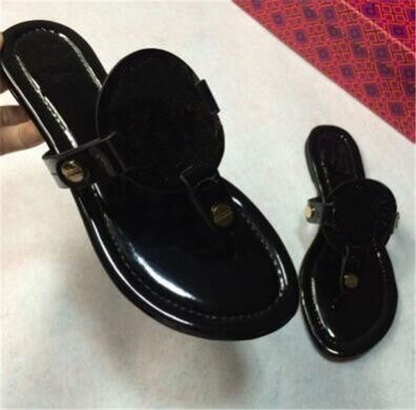 

Flip flop beach heep kin patent leather flat ummer tyle hoe ca ual flat flip flop large ize 34 42