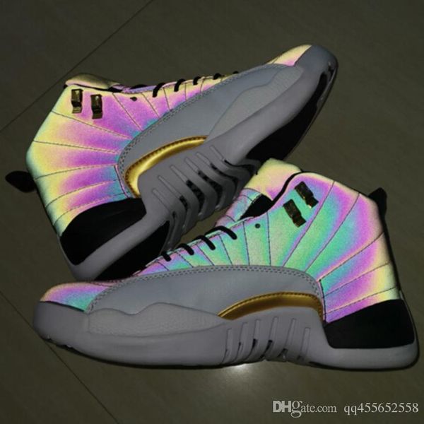 

Высокое качество 2019 Новый 12S CNY Китайский Новый год Мужская обувь 12 CNY Белое Черное