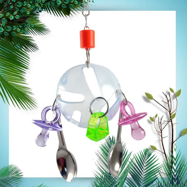 

parrot gnaw toys birds nipple scoop gnawing string small favour and put sb. in important position product hanging string interest