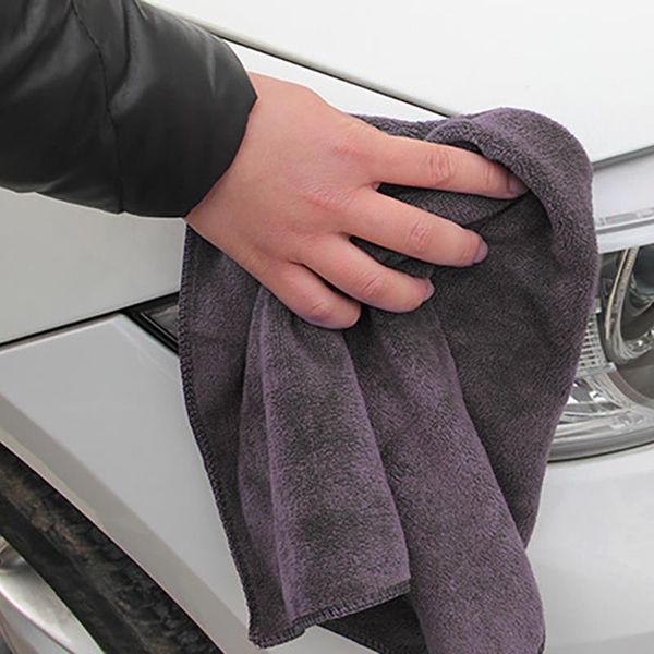 

горячая 60x180 см микрофибры очистки полотенце автомойка полотенце сухой волос крюк очистки квадрат для автомобиля мотоцикла дома