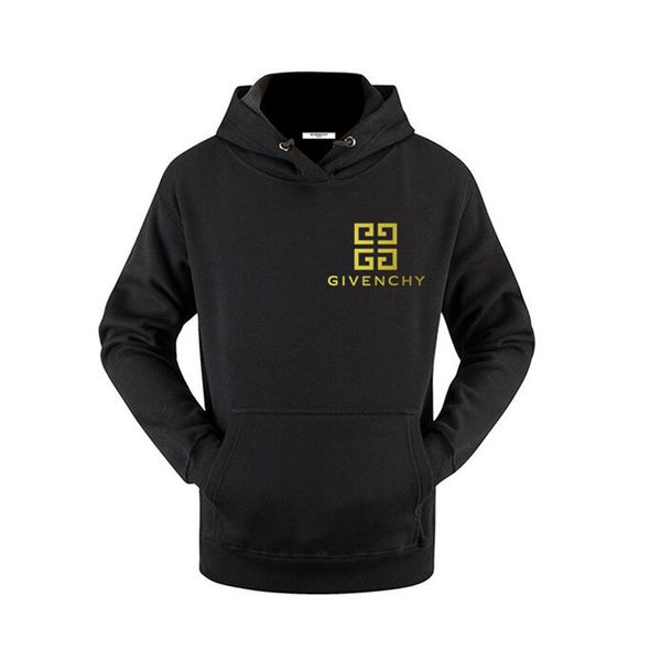 

19ss gold/givenchy hoodie hip hop designers brand 8gucci luxury casual g8moncler sweatshirts north pullover women mens outdoor giv/face, Black