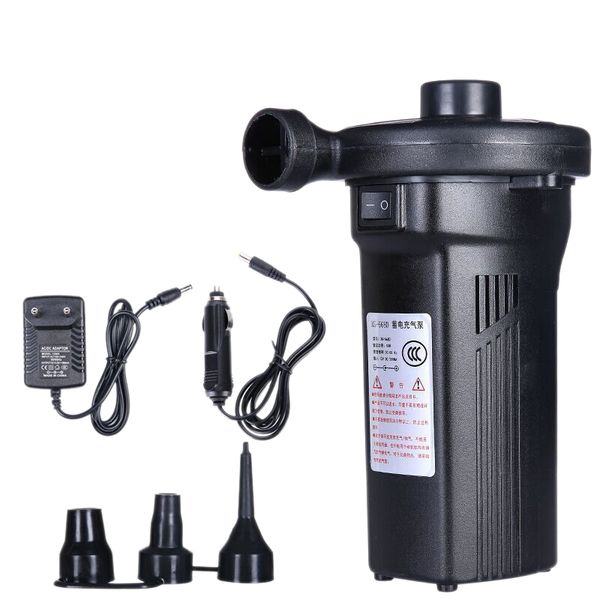 

eu plug,rechargeable electric air pump nickel-cadmium battery inflatable air pump inflate deflate for outdoor kayak airbed boat