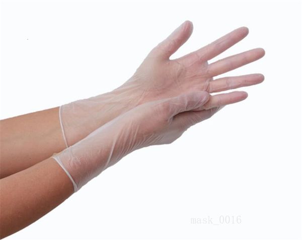 

100pcs real disposable universal cleaning work finger gloves latex protective home food for safety black 7lst qa