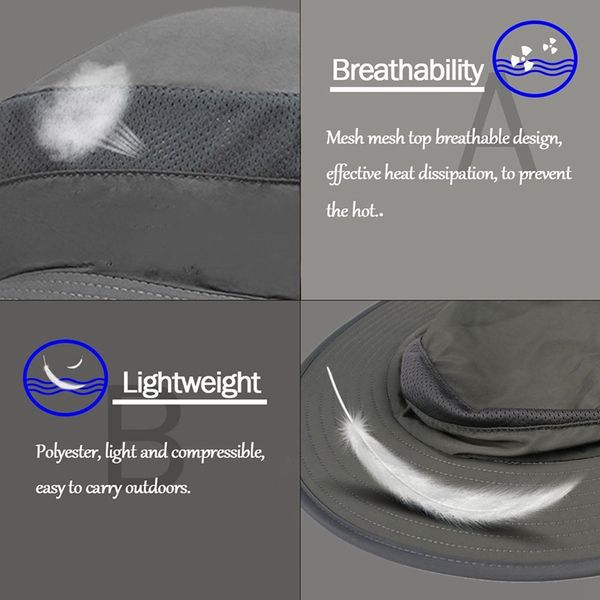 

sports flap cap portable sunshade neck cover sun hat sportswear for climbing hiking running cap with chin strap accessories, Black;white