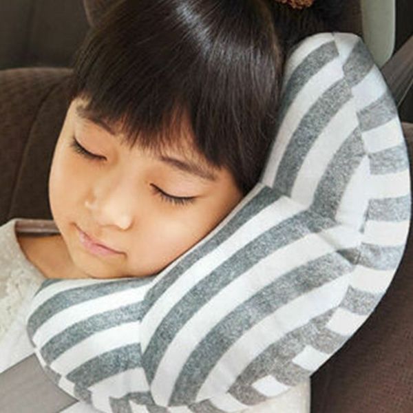 

neck pillow child car seat travel pillow neck support cushion pad and seatbelt adjuster for kids