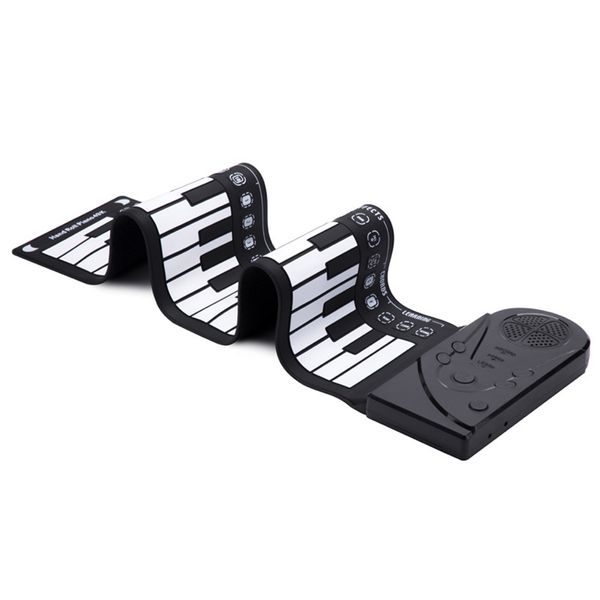 

49 / 61 keys roll up piano portable rechargeable electronic hand roll piano with silicone piano keyboard for beginners new n5