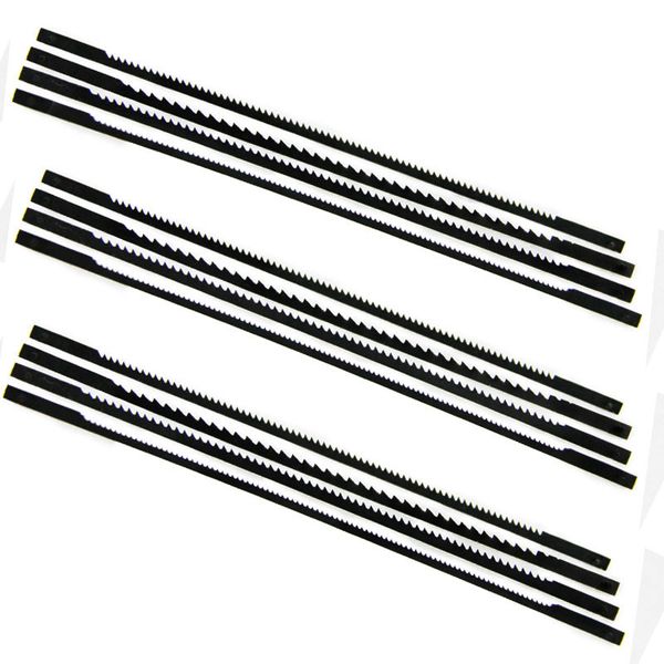 

12шт 125мм возлагали scroll saw blades tpi 10 15 18 24 для распиловки древесины