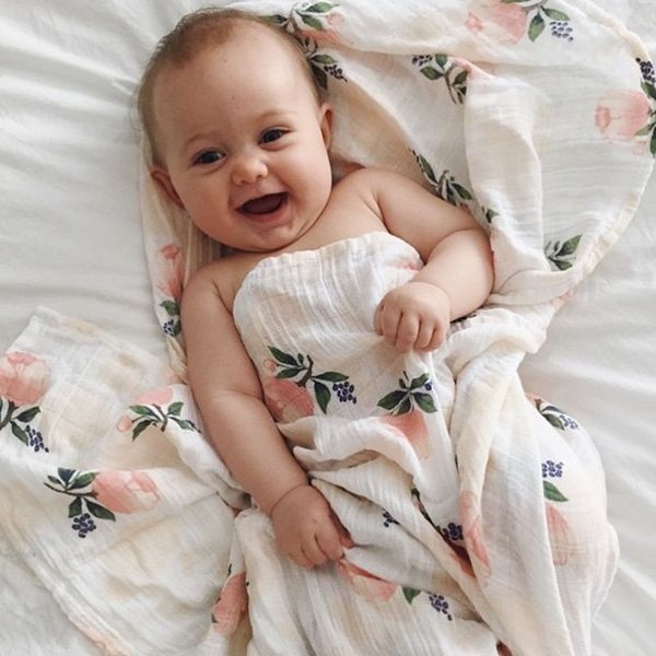 

baby blankets swaddle muslin blankets swaddle cotton 70%bambaoo +30% cotton newborn baby bath towel wrap