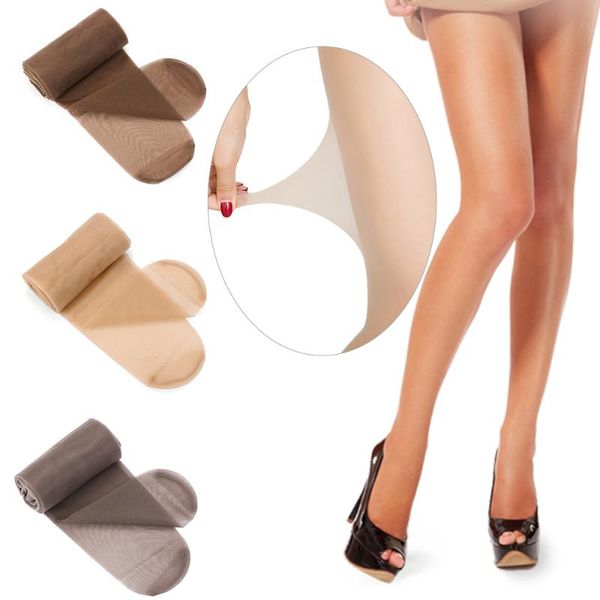 

2019 new 15d breathable tights tear-resistant women pantyhose ultra-thin nylon tights stretchy stockings female, Black;white