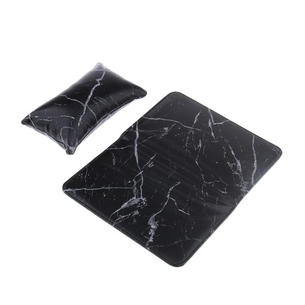 

pu leather soft hand cushion pillow & foldable pad nail art arm rest holder