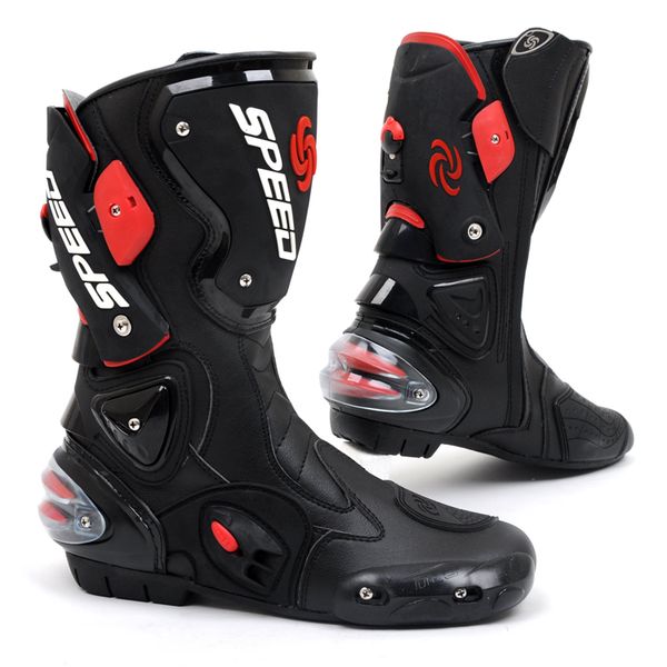 

child sneakers pro-biker boots speed professional motorcycle automobile race boots off-road riding shoes b1001