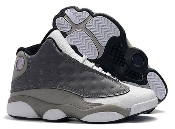 

13 atmosphere grey basketball shoes men 13s atmosphere grey white sports sneakers with box ing