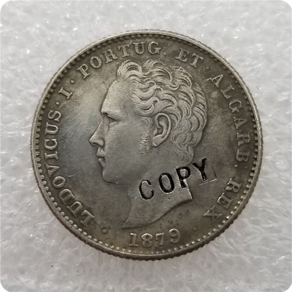 

1866-1879 portugal 200 reis coin copy commemorative coins-replica coins medal coins collectibles