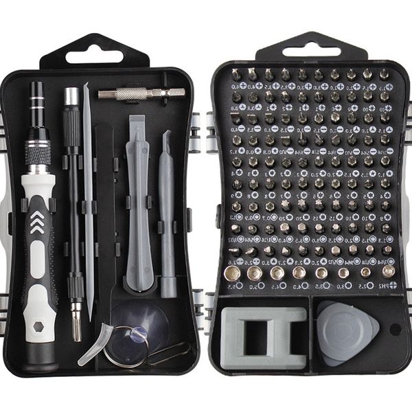 

112 in 1 magnetic precision screwdriver set computer watch phone repair tool kit