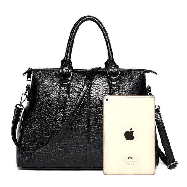 

2019 new fashion women bag handbag shoulder messenger bag soft skin simple