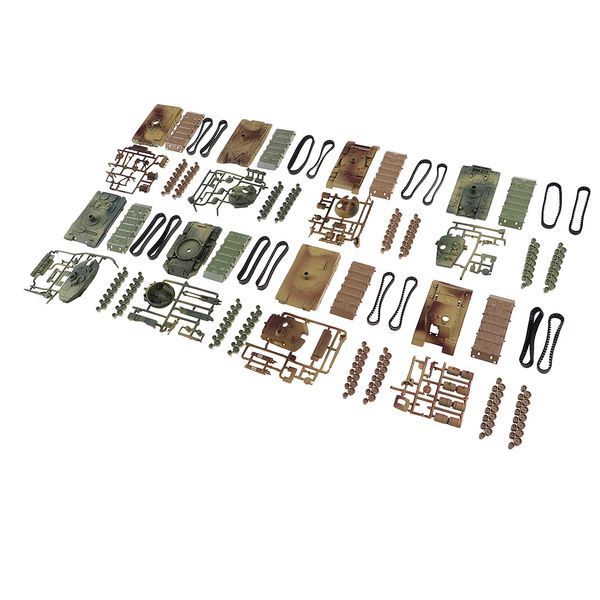 

1/48 military battle tank the leopard 2a5 m1 panther ii models diy accessory