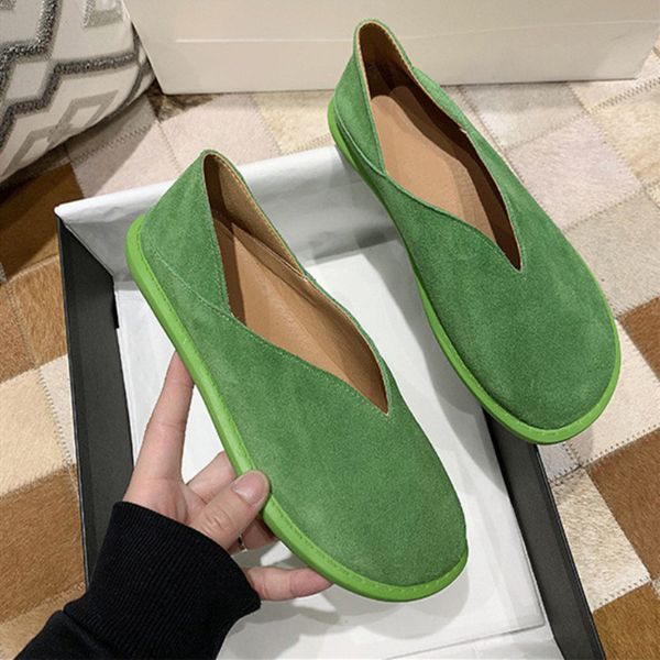 

кожа мокасины женщины повседневная обувь мокасины shallow soft round toe обувь нескользкую на женщин flats браун обувь женский размер 35-39, Black