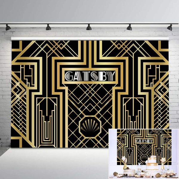 2020 Neoback Great Gatsby Photography Backdrop Birthday Theme