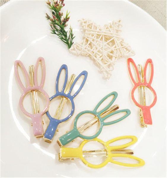 

children girl kids bb hair clip hairpin cute korean japan cartoon animal solid head wear accessories-hl-w9, Slivery;white