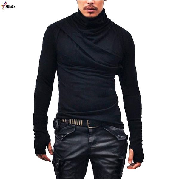 

mkass's latest fashion hit hoodies 2019 europe and america's largest size 3xl medium and long leisure fashion hoodies, Black