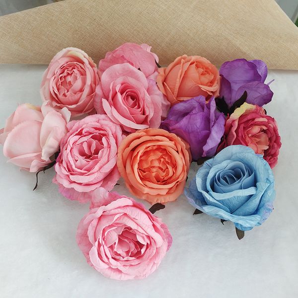 

artificial peony silk flower core peony flower head wedding decoration home display artificial