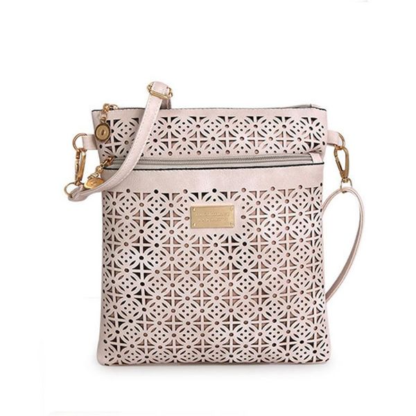 

molave handbag bag female solid bags for girls zipper women hollow out shoulder bags tote purse messenger hobo bag jul19py