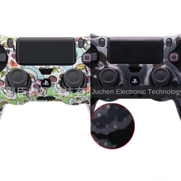 

ynq7f gamepad silicone cover for withjoystick cap case ps4 controller