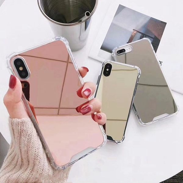 

mirror tpu case for iphone 11 pro xs max xr x 6 6s 7 8 plus shockproof fundas cover