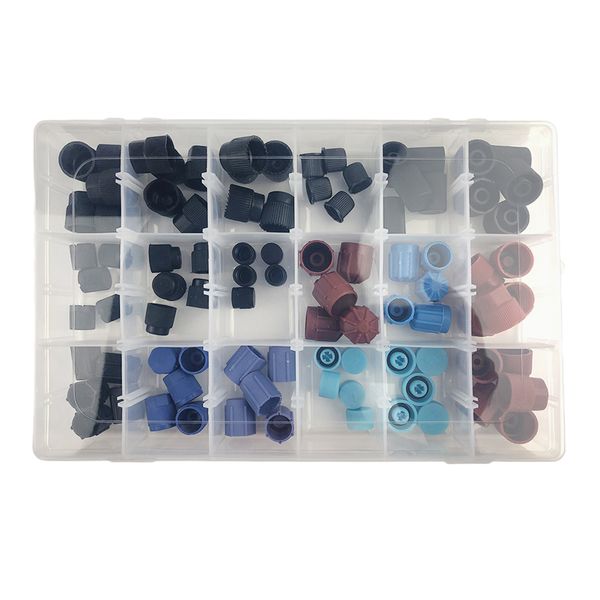 

90 sets a/c system cap cover air conditioning service door covers system