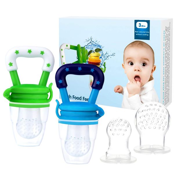 Baby Food Feeder Fresh Fruit Feeder Infant Teething Toy Nibbler