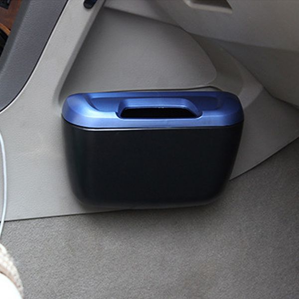 

amazing car-styling mini vehicle auto car garbage dust case holder box bin trash rubbish can car accessories
