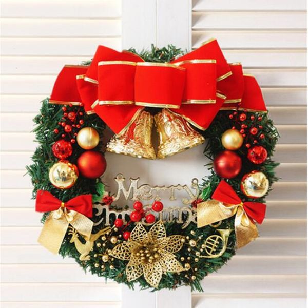 

christmas wreath handmade rattan pendant garland shopping mall christmas tree door windows decoration wreath ornaments