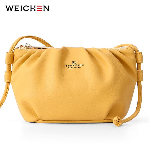 

weichen fashion hobos shoulder bags for women 2020 drawstring crossbody bag female messenger bags ladies pu leather handbag sac