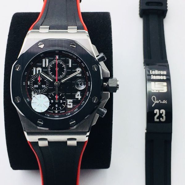 

новое высокое качество 3126 секундомер размер движения 42 мм кожаный ремешок дизайнер часы автоматические механические часы, Slivery;brown