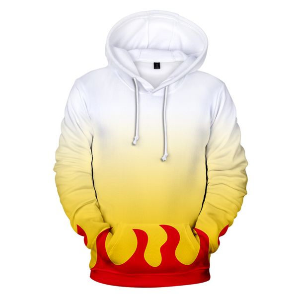 

new 3d demon slayer; kimetsu no yaiba hoodies kamado tanjirou hoodie spring autumn pullovers boys/girls and children clothes, Black