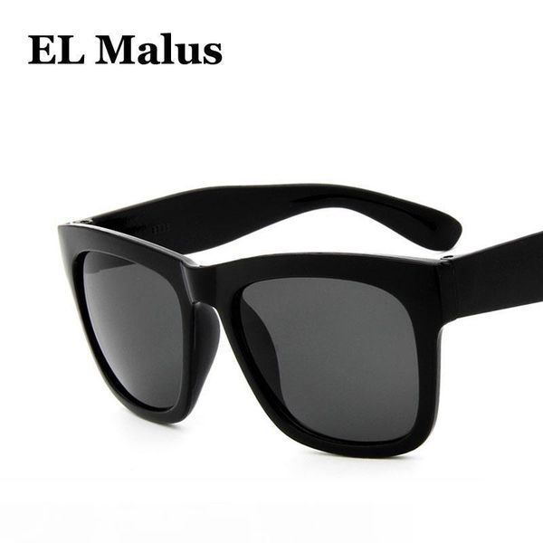 

el malus] 2018 retro uv400 square sunglasses women men vintage brand designer tan black lens male female sun glasses eyewear sg061, White;black