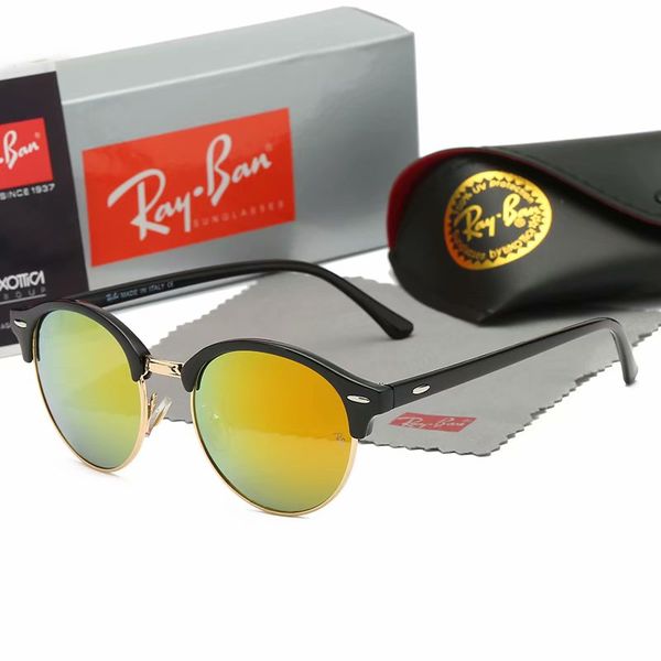 

men women sunglasses txrppr driving sun glasses gold metal frame green uv400 58mm lens come brown box, Black