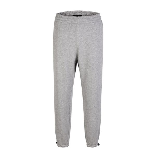 

2018 lengthened section sweatpants men occident retro hip hop trousers side zipper hit color casual pants, Black