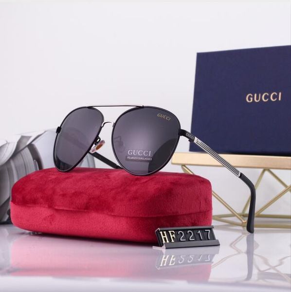 

u8guccl popular sunglasses luxury women brand designer square summer style full frame uv protection mixed color come with box, Black