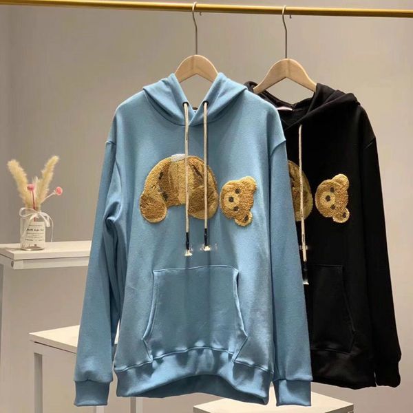 

Designer Women Hoodie Casual Brand Hip Hop Streetwear for Women Sweatshirt Pullover Fashion PALM ANGELS Bear Style Hoodie Sweatshirt