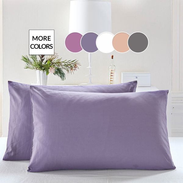 

48cm*74cm pillow case solid colors pillowcase soft and comfortable pillow cover