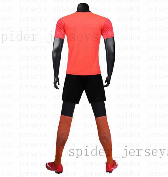 

2019 New Men's Sports Football uniform 2018 DIY Customized Putuan Training Suit Breathable Short Shirt 59562656