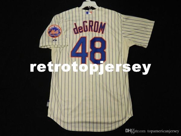

majestic new york #48 jacob degrom cool base jersey mens stitched wholesale big and tall size xs-6xl baseball jerseys, Black;blue