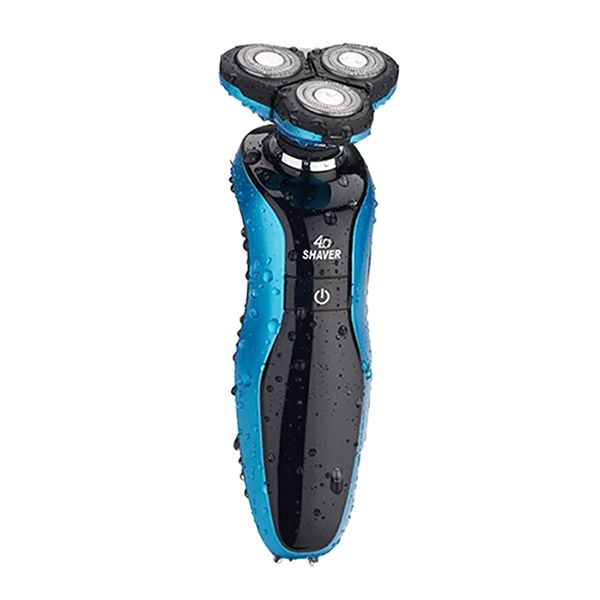 

electric shaver head polish hair trimmer usb rechargeable razor floating waterproof electric shaver with three heads