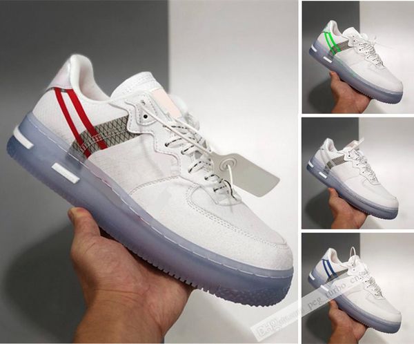 

new mens running shoes ice blue d-ms-x react qs forces light bone skateboard shoe women 1 07 casual sport trainers sneakers