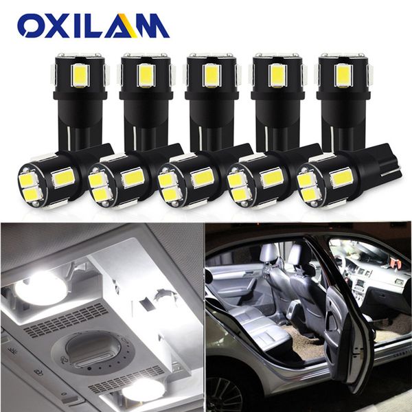 

10x w5w led t10 led interior car lights for seat ibiza leon altea arosa alhambra cordoba inca malaga toledo leds for auto 12v