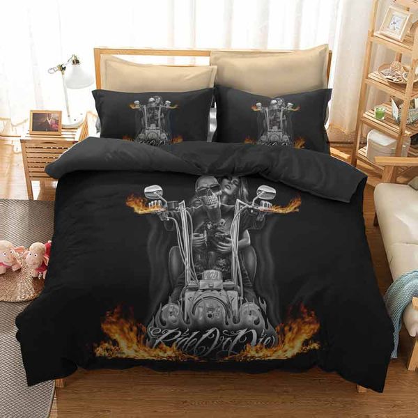 Gotico Comforter Bedding Sets Duvet Cover King Queen Size Punk