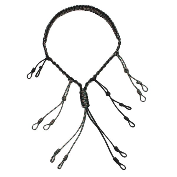 

hand braided paracord hunting duck whistle lanyard 65cm