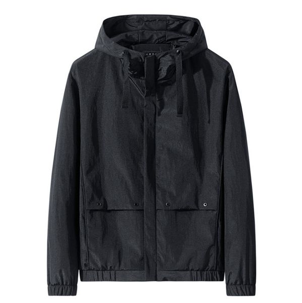 

men jacket coat brand sweatshirt hoodie autumn winter sports zipper windcheater designer mens clothes plus size hoodies, Black;brown