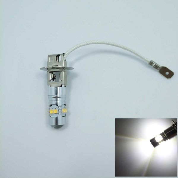 

1pc h3 50w 10leds 2828 led fog lights auto car lamp dc12-24v